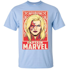 Captain Marvel Ornament Men Cotton T-Shirt Men Cotton T-Shirt - parenttees