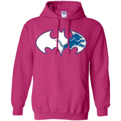 We Are The Detroit Lions Batman Nfl Mashup Pullover Hoodie Sweatshirt Pullover Hoodie Sweatshirt - parenttees