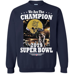 Nfl – New Orleans Saints We Are The Champion 2019 Super Bowl Football Crewneck Pullover Sweatshirt Crewneck Pullover Sweatshirt - parenttees