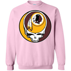 Washington Redskins Grateful Dead Steal Your Face Football Nfl Shirts Crewneck Pullover Sweatshirt Crewneck Pullover Sweatshirt - parenttees