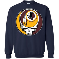 Washington Redskins Grateful Dead Steal Your Face Football Nfl Shirts Crewneck Pullover Sweatshirt