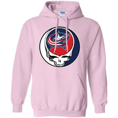 Columbus Blue Grateful Dead Steal Your Face Hockey Nhl Shirts Pullover Hoodie Sweatshirt Pullover Hoodie Sweatshirt - parenttees