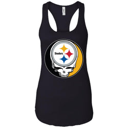 Pittsburgh Steelers Grateful Dead Steal Your Face Football Nfl Shirts Women Tank Top