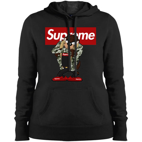 Supreme Hot Bear T-shirt Women Hooded Sweatshirt Black / X-Small Women Hooded Sweatshirt - parenttees