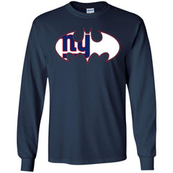 We Are The New York Giants Batman Nfl Mashup Men Long Sleeve Shirt