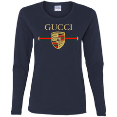 New Gucci Porsche Shirt Women Long Sleeve Shirt Women Long Sleeve Shirt - parenttees