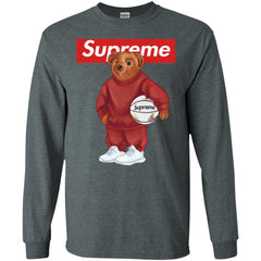 Supreme Bear Sport T-shirt Men Long Sleeve Shirt Men Long Sleeve Shirt - parenttees