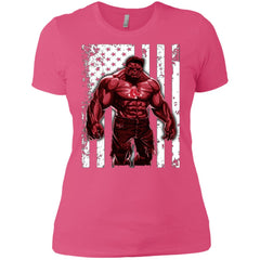 Giants Hulk Boston Red Sox T-shirt Flag Women Cotton T-Shirt Women Cotton T-Shirt - parenttees