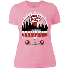 Nfl – Kansas City Chiefs 2019 Super Bowl Champions Football Women Cotton T-Shirt Women Cotton T-Shirt - parenttees