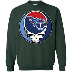 Tennessee Titans Grateful Dead Steal Your Face Football Nfl Shirts Crewneck Pullover Sweatshirt Crewneck Pullover Sweatshirt - parenttees