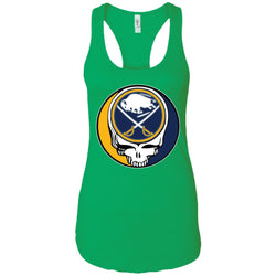 Buffalo Sabres Grateful Dead Steal Your Face Hockey Nhl Shirts Women Tank Top