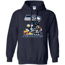 Mickey Mouse Seattle Seahawks American Football Nfl Sports Shirt Pullover Hoodie Sweatshirt