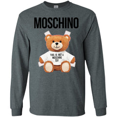 Moschino T-shirt Men Long Sleeve Shirt Men Long Sleeve Shirt - parenttees