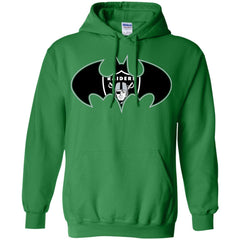 We Are The Oakland Raiders Batman Nfl Mashup Pullover Hoodie Sweatshirt Pullover Hoodie Sweatshirt - parenttees