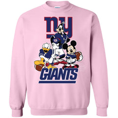 Mickey Mouse New York Giants American Football Nfl Sports Shirt Crewneck Pullover Sweatshirt Crewneck Pullover Sweatshirt - parenttees