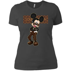 Best Louis Vuitton Mickey Fashion T-shirt Women Cotton T-Shirt Women Cotton T-Shirt - parenttees