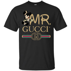 Mr Mickey Gucci Couple Disney Shirt Valentine's Day T-shirt Men Cotton T-Shirt Men Cotton T-Shirt - parenttees