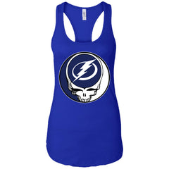 Tampa Bay Lightning Grateful Dead Steal Your Face Hockey Nhl Shirts Women Tank Top Women Tank Top - parenttees