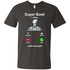 Nfl - Super Bowl Is Calling And I Must Go New Orleans Saints 2019 Football Men V-Neck T-Shirt Men V-Neck T-Shirt - parenttees