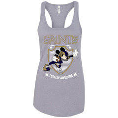 Nfl – New Orleans Saints Totally Awesome Mickey Mouse Super Bowl 2019 Football Women Tank Top Women Tank Top - parenttees