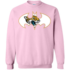 We Are The Jacksonville Jaguars Batman Nfl Mashup Crewneck Pullover Sweatshirt Crewneck Pullover Sweatshirt - parenttees