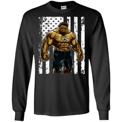 Giants Hulk Jacksonville Jaguars T-shirt Flag Men Long Sleeve Shirt Men Long Sleeve Shirt - parenttees