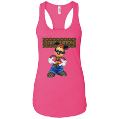 Louis Vuitton Mickey Mouse Cartoon T-shirt Women Tank Top Women Tank Top - parenttees