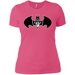 We Are The Oakland Raiders Batman Nfl Mashup Women Cotton T-Shirt Women Cotton T-Shirt - parenttees