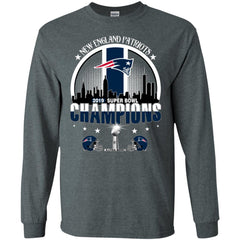 Nfl – New England Patriots 2019 Super Bowl Champions Football Men Long Sleeve Shirt Men Long Sleeve Shirt - parenttees