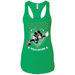 Nfl – New Orleans Saints Totally Awesome Mickey Mouse Super Bowl 2019 Football Women Tank Top Women Tank Top - parenttees