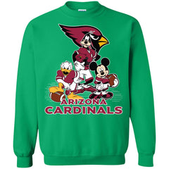 Mickey Mouse Arizona Cardinals American Football Nfl Sports Shirt Crewneck Pullover Sweatshirt Crewneck Pullover Sweatshirt - parenttees