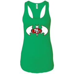 We Are The San Francisco 49ers Batman Nfl Mashup Women Tank Top Women Tank Top - parenttees