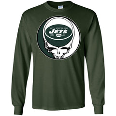 New York Jets Grateful Dead Steal Your Face Football Nfl Shirts Men Long Sleeve Shirt Men Long Sleeve Shirt - parenttees