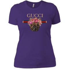 Gucci New Style Bull Dogs T-shirt Women Cotton T-Shirt Women Cotton T-Shirt - parenttees