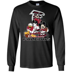 Mickey Mouse Atlanta Falcons American Football Nfl Sports Shirt Men Long Sleeve Shirt