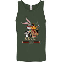 Gucci Trending T-shirt Rabbit And Donald T-shirt Men Cotton Tank