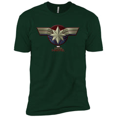 Marvel Captain Marvel Movie Chest Symbol Men Short Sleeve T-Shirt Men Short Sleeve T-Shirt - parenttees