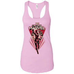 Marvel Captain Marvel Retro Style Flight Women Tank Top Women Tank Top - parenttees