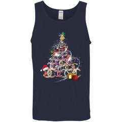 Chanel Christmas Tree T-shirt Men Cotton Tank Men Cotton Tank - parenttees