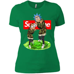 Supreme Rick And Morty Best T-shirt Women Cotton T-Shirt Women Cotton T-Shirt - parenttees