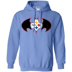 We Are The Pittsburgh Steelers Batman Nfl Mashup Pullover Hoodie Sweatshirt Pullover Hoodie Sweatshirt - parenttees