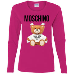 Moschino T-shirt Women Long Sleeve Shirt Women Long Sleeve Shirt - parenttees