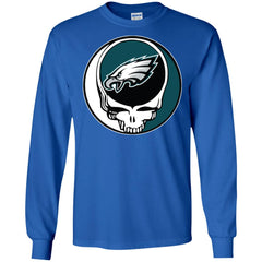 Philadelphia Eagles Grateful Dead Steal Your Face Football Nfl Shirts Men Long Sleeve Shirt Men Long Sleeve Shirt - parenttees