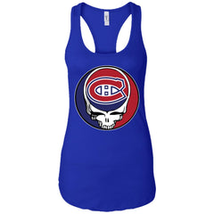 Montreal Canadiens Grateful Dead Steal Your Face Hockey Nhl Shirts Women Tank Top Women Tank Top - parenttees