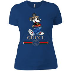 Gucci T-shirt Mouse Mickey Cartoon T-shirt Women Cotton T-Shirt Women Cotton T-Shirt - parenttees