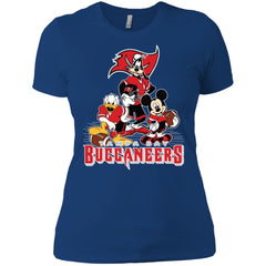 Mickey Mouse Tampa Bay Buccaneers American Football Nfl Sports Shirt Women Cotton T-Shirt Women Cotton T-Shirt - parenttees