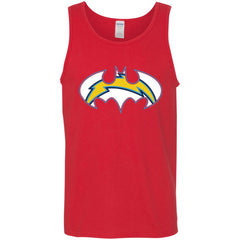 We Are The Los Angeles Chargers Batman Nfl Mashup Men Cotton Tank Men Cotton Tank - parenttees