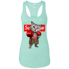 Supreme Boxing Cat Best Funny T-shirt Women Tank Top Women Tank Top - parenttees