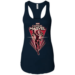 Marvel Captain Marvel Retro Style Flight Women Tank Top Women Tank Top - parenttees