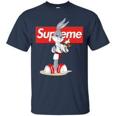 Supreme Rabbit Smoking T-shirt Men Cotton T-Shirt Men Cotton T-Shirt - parenttees